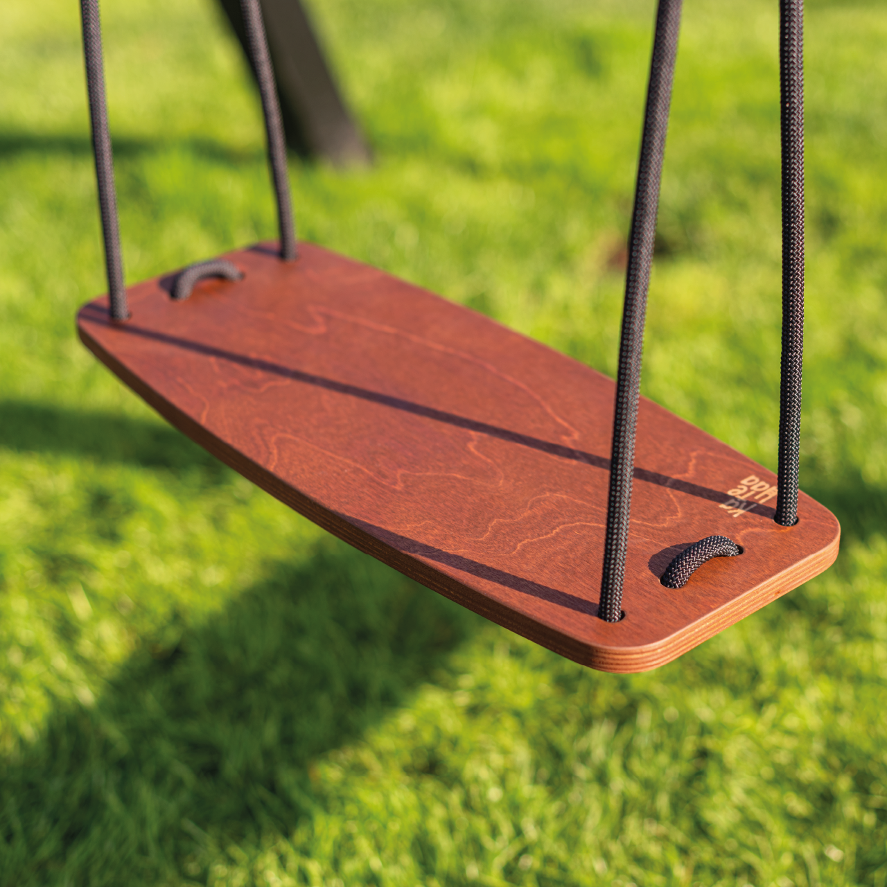 Wooden swing grey