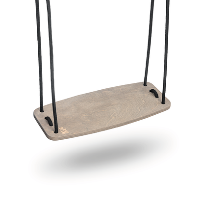 Wooden swing brown