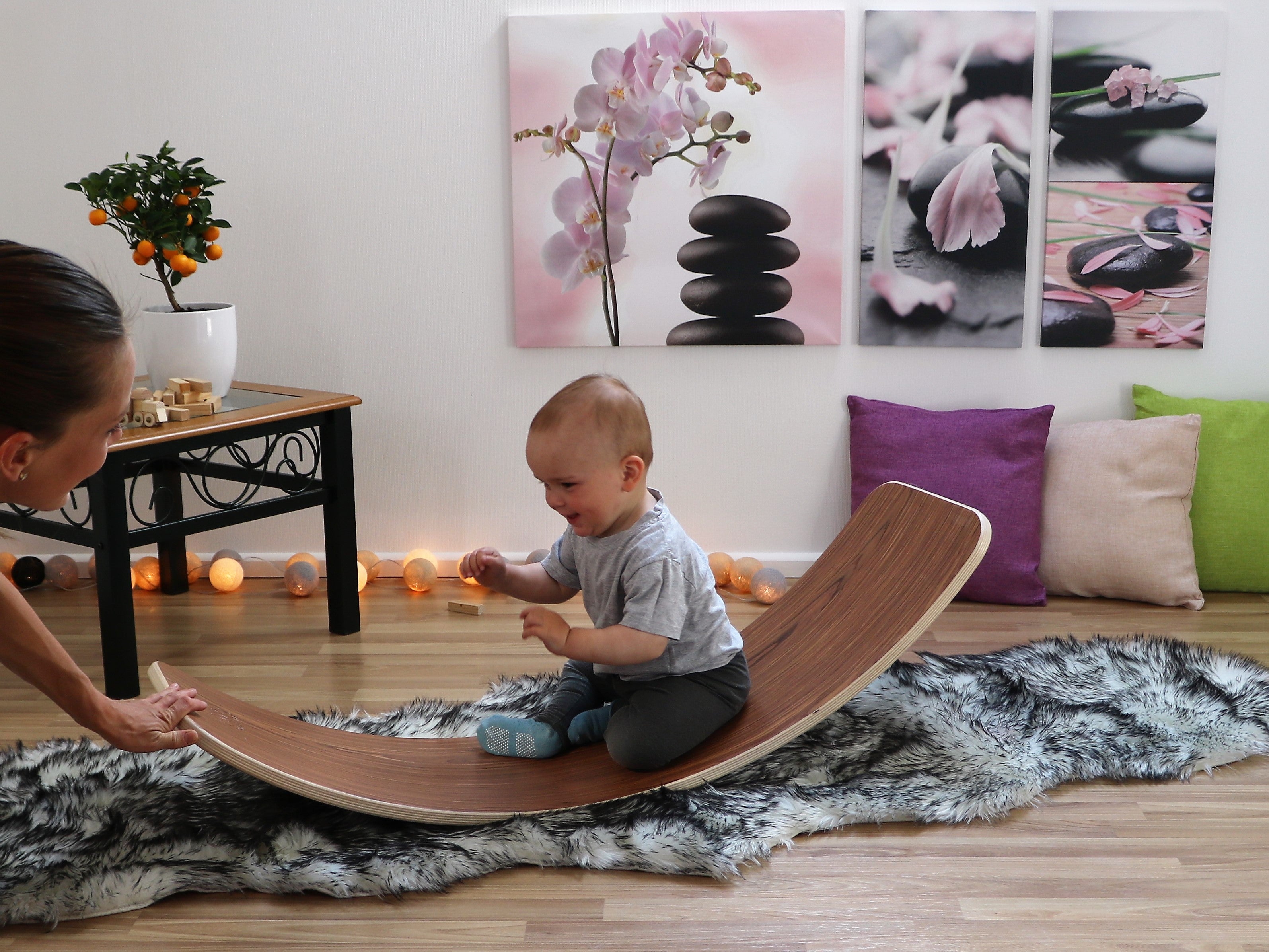 KateHaa Wooden Balance Board